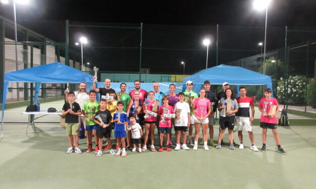 El Torneo de Tenis Ciudad de Jumilla bate récord de participación en su 25 aniversario