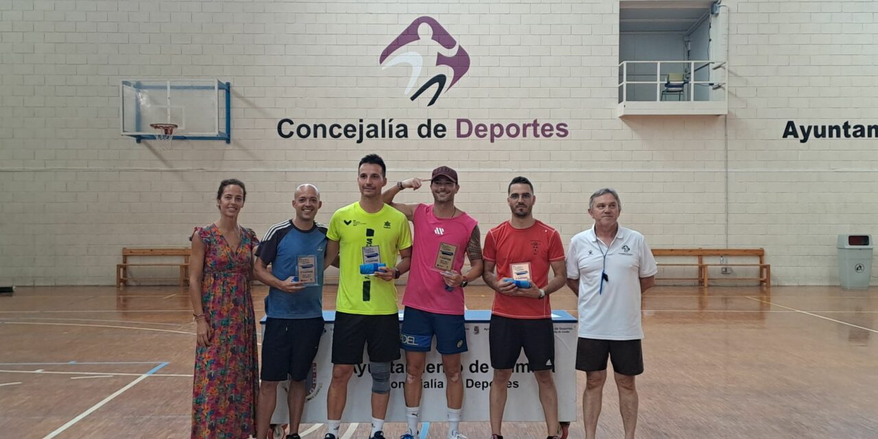 Jesús Ortuño y Sergio Hernández, vencedores en bádminton y tenis de mesa