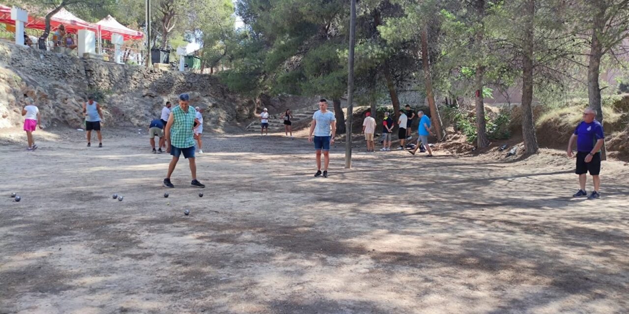 Jesús Sánchez Molina, finalista de consolación del Torneo de Petanca del Paredón