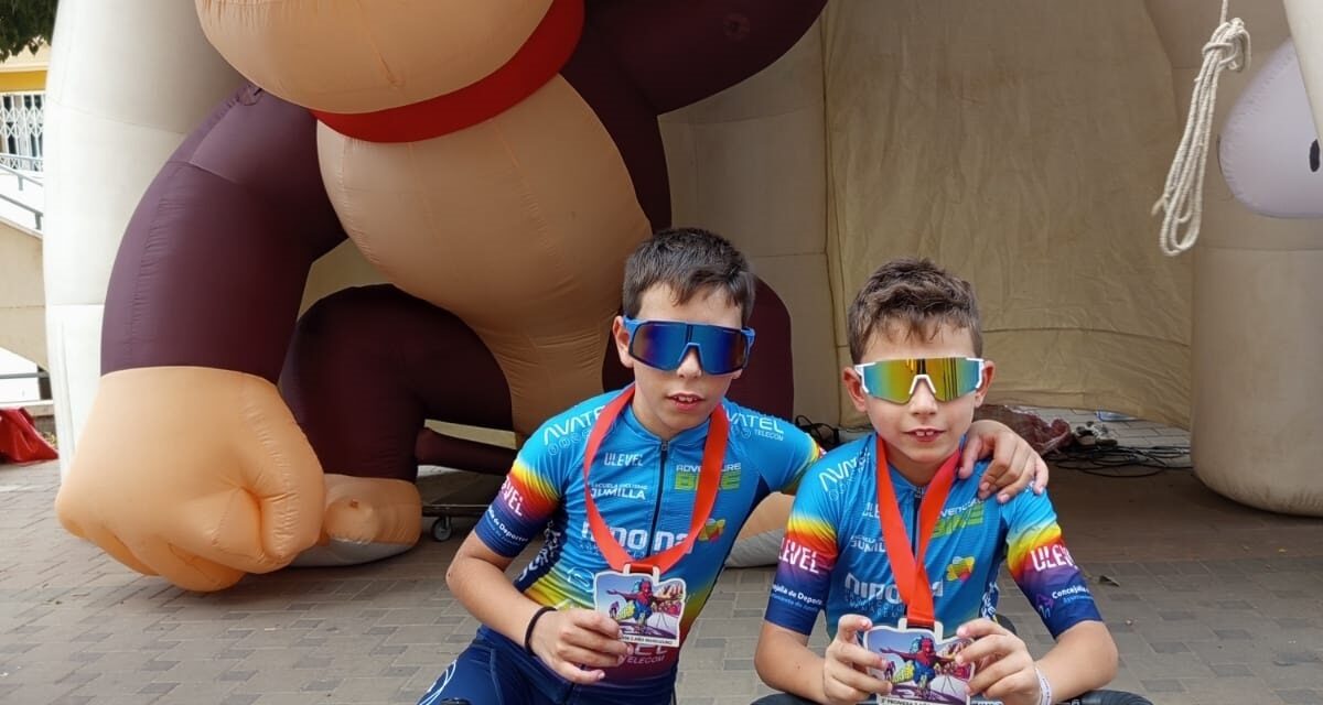 La Escuela de Ciclismo encara la recta final de la campaña con dos podios