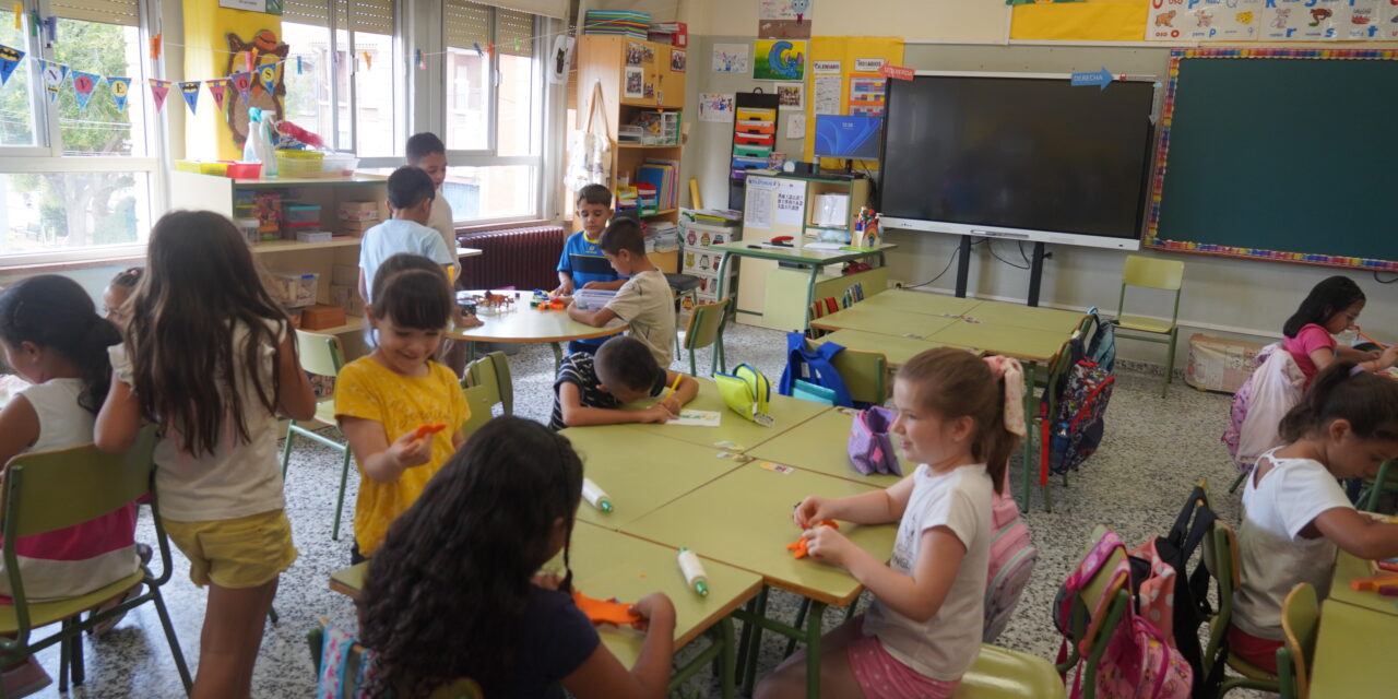 El curso escolar arranca con 2.721 alumnos en Infantil, Primaria y Educación Especial