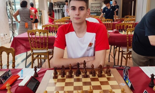 Carlos Molina se exprime con partidas de más de cuatro horas en el Nacional Sub-18 disputado en Jaén