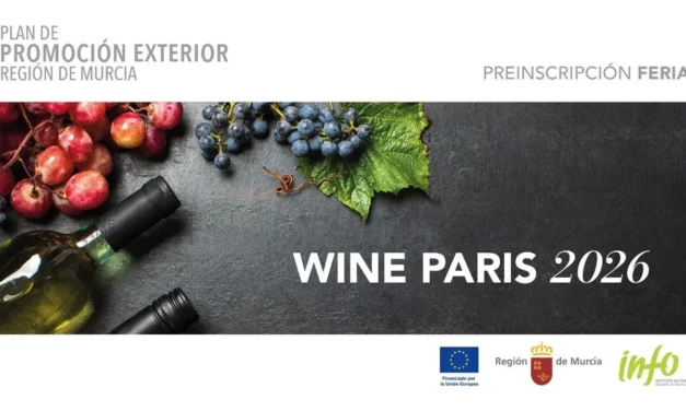 Los vinos de la Región de Murcia participarán en la feria Wine y Vinexpo de París en 2026