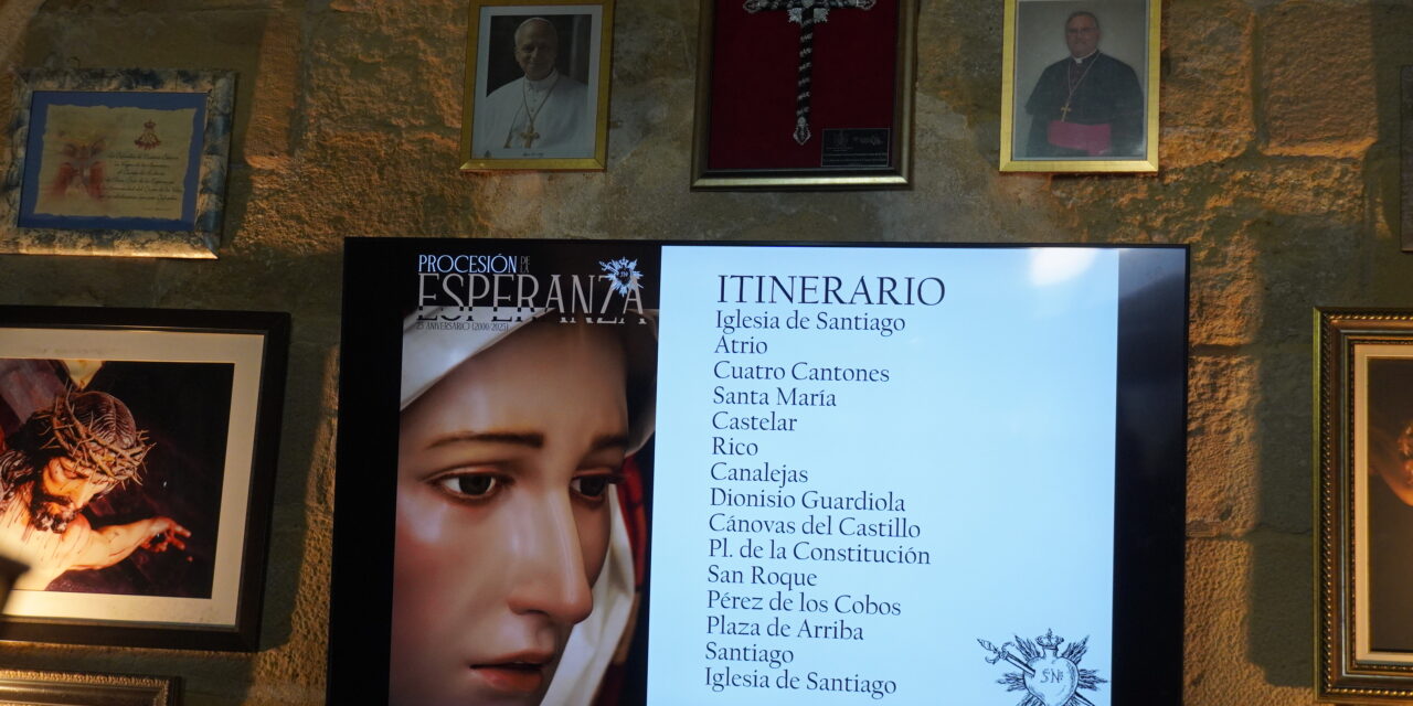 La Virgen de la Esperanza celebrará su 25 aniversario con una procesión