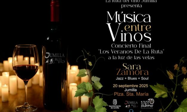 La plaza de Santa María acoge Música entre Vinos 2025 con la actuación de Sara Zamora