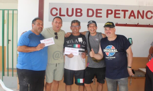 Jesús Sánchez ficha, debuta y triunfa con el Club de Petanca Yecla