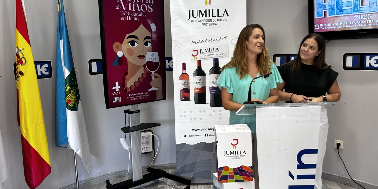 La Feria de Vinos DOP Jumilla en Hellín se celebra el 4 de octubre en la Gran Vía