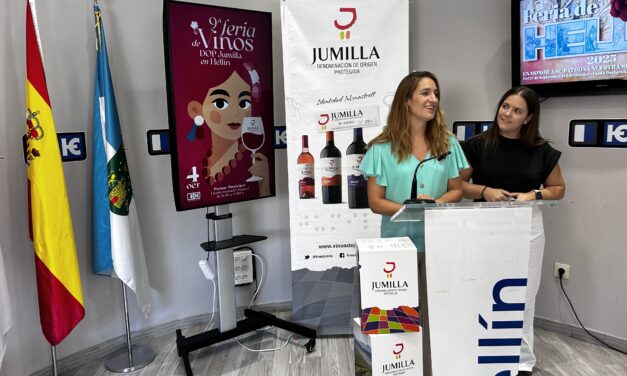 La Feria de Vinos DOP Jumilla en Hellín se celebra el 4 de octubre en la Gran Vía