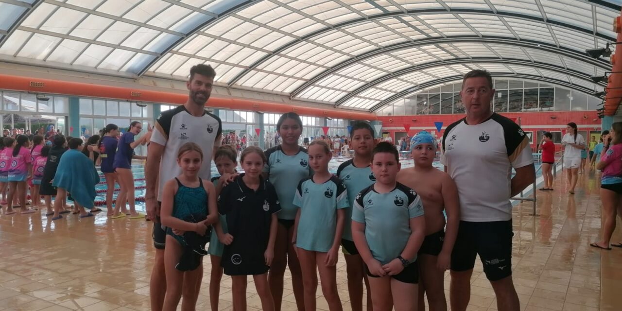 Los más jóvenes del Club Natación Jumilla iniciaron la Liga en Fuente Álamo
