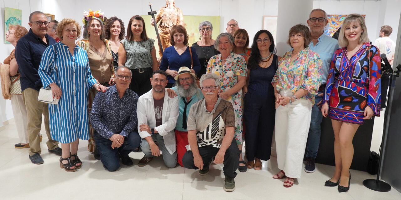 25 artistas interpretan con una de sus obras la talla de Santa Catalina de Alejandría