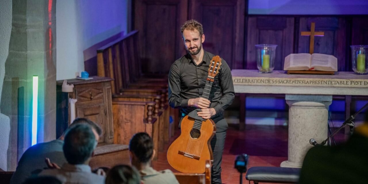 Ángel Ripoll interpreta “Mantillas de Jueves Santo” en un recital en Suiza