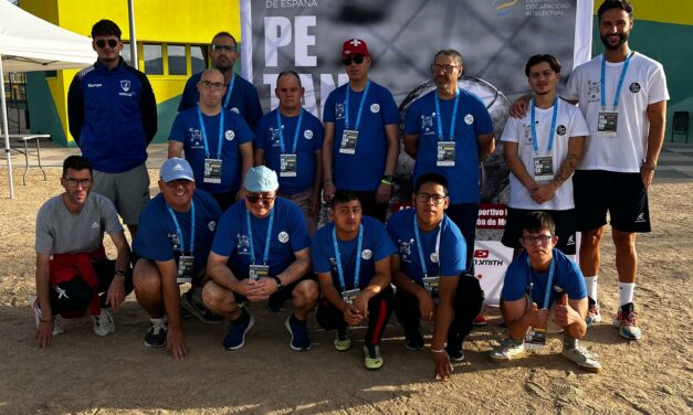 Aspajunide logra tres medallas en el Nacional de Petanca que se disputó en Jumilla