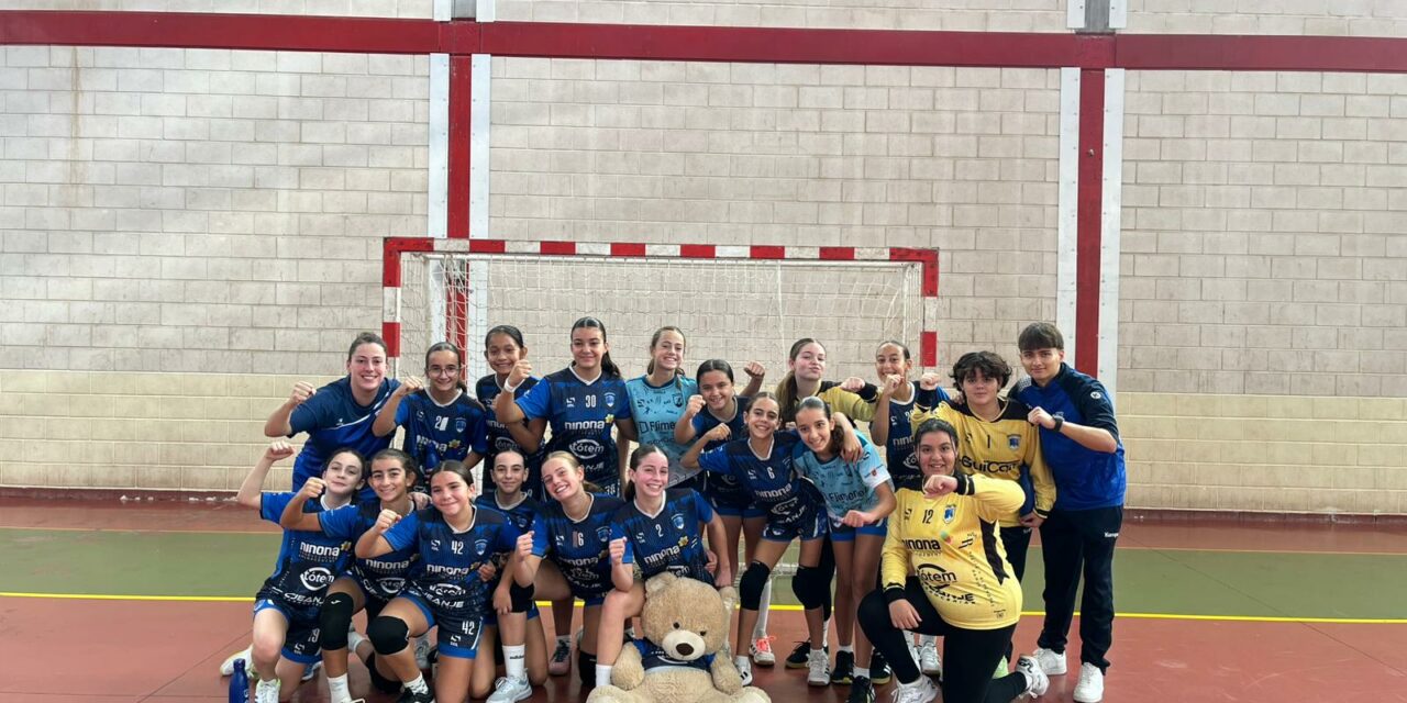 El Balonmano Jumilla no falla en Roldán y las bases suman victorias en alevines e infantiles
