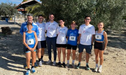 Once atletas y dos podios en el regreso de Ceutí al calendario FAMU de la Liga Regional de Cross