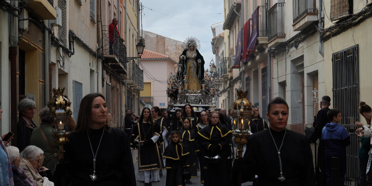 Los jumillanos arroparon a la “Reina de Martes Santo” en su procesión extraordinaria