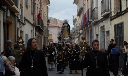 Los jumillanos arroparon a la “Reina de Martes Santo” en su procesión extraordinaria