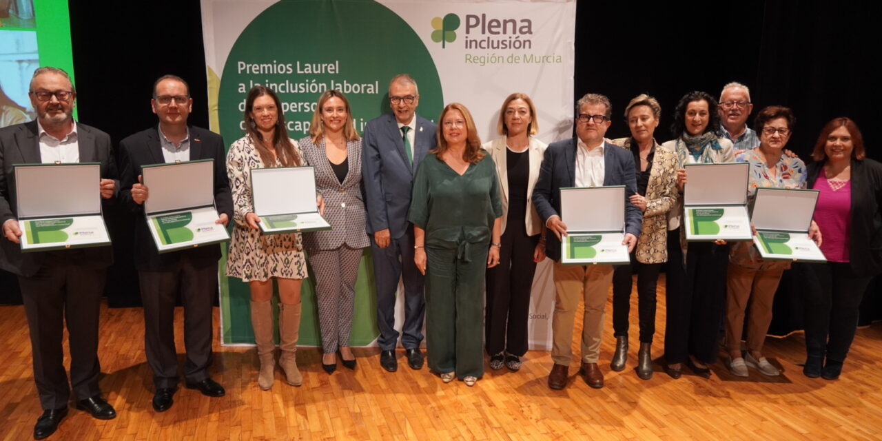 Cinco empresas de Jumilla s on distinguidas en los Premios Laurel por fomentar la inclusión social