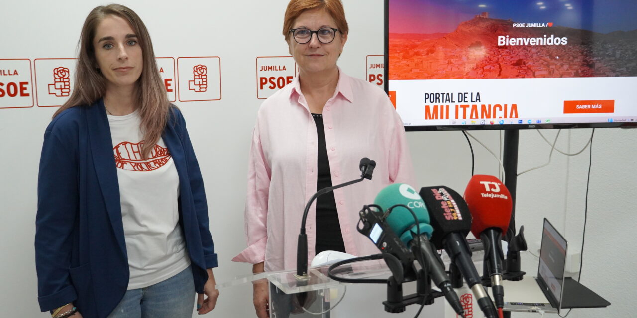 El PSOE de Jumilla presenta una nueva página web “para estar cerca de los ciudadanos”