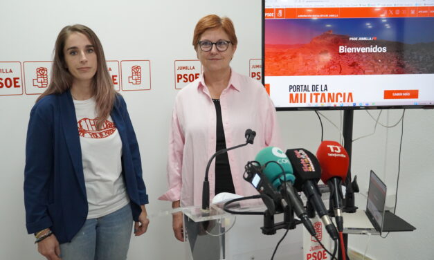 El PSOE de Jumilla presenta una nueva página web “para estar cerca de los ciudadanos”