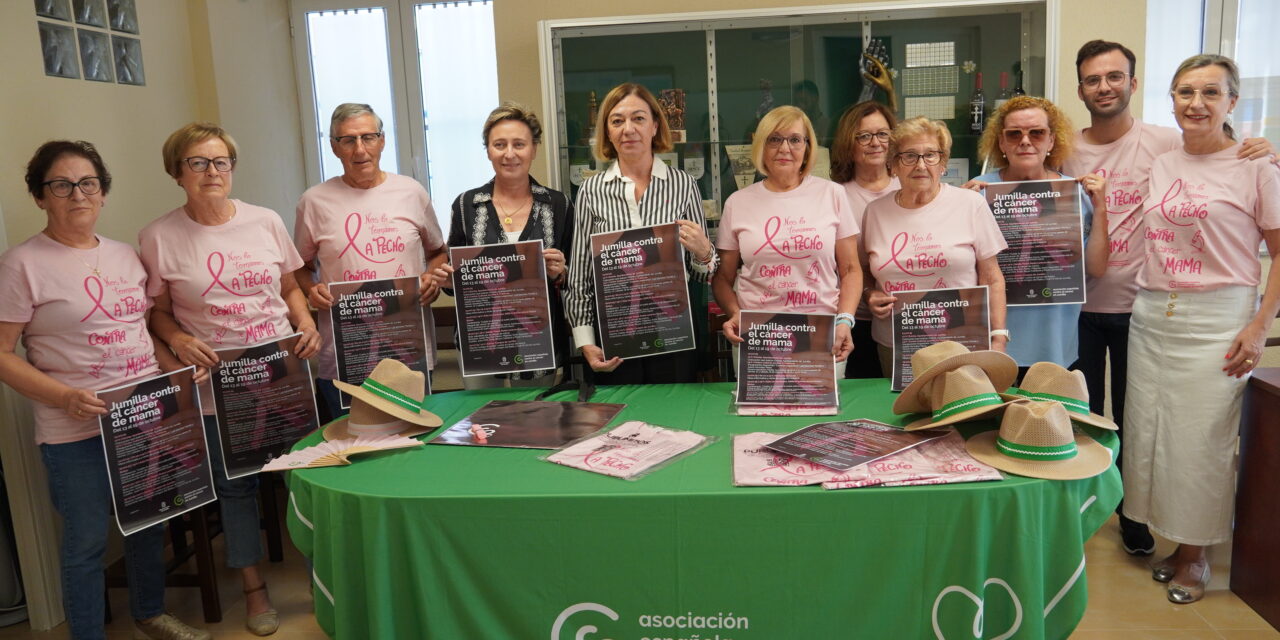 Bajo el lema ‘Nos lo tomamos a pecho’, se celebran los actos del Día del Cáncer de Mama