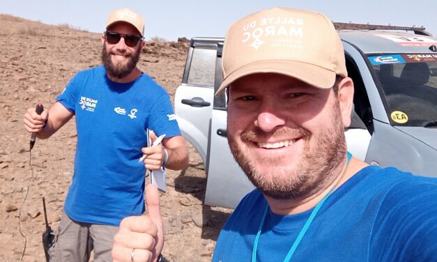 Pedro Antonio Molina está de nuevo en el Rallye du Maroc como oficial cronometrador
