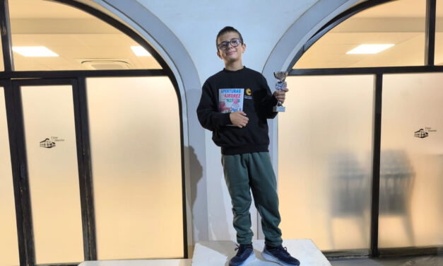 Daniel Verdú, campeón sub-12 en el Memorial de Ajedrez Dr. José Aguilera