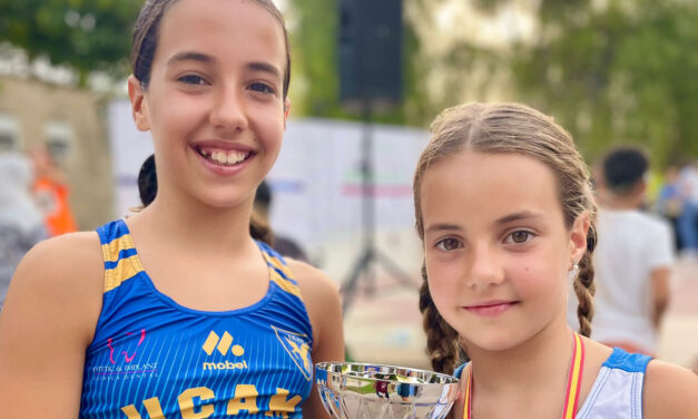 Las hermanas Carcelén, segunda y sexta en la carrera de Rojales