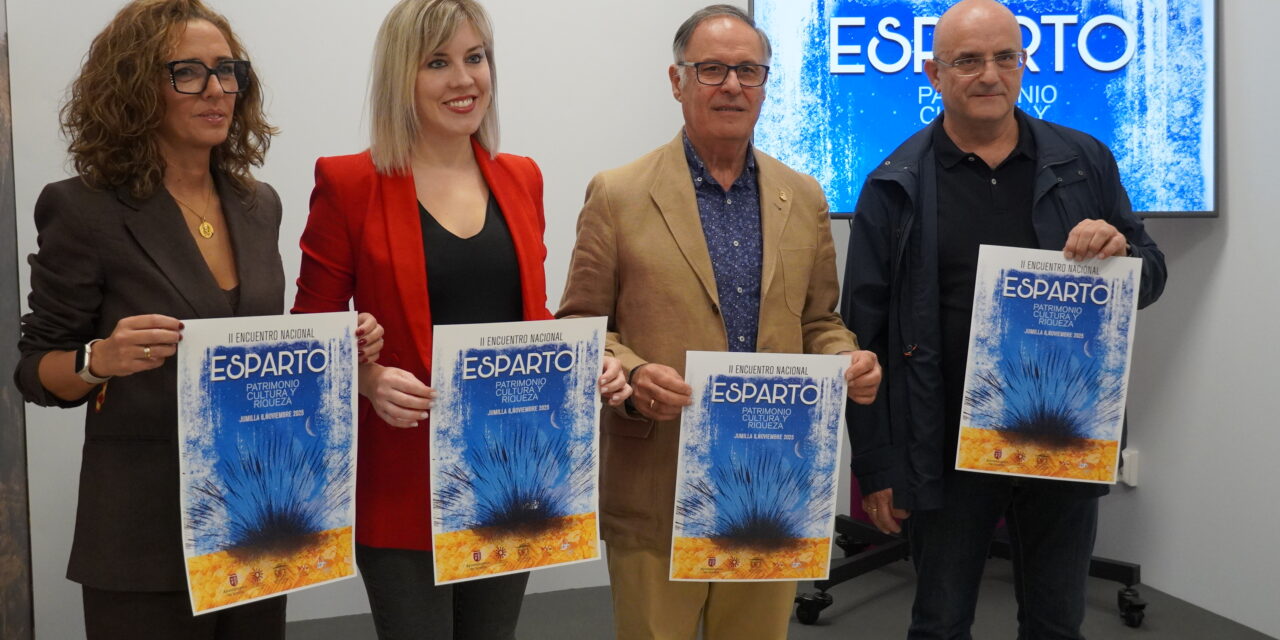 El II Encuentro Nacional de Esparto se celebra en Jumilla el 8 de noviembre