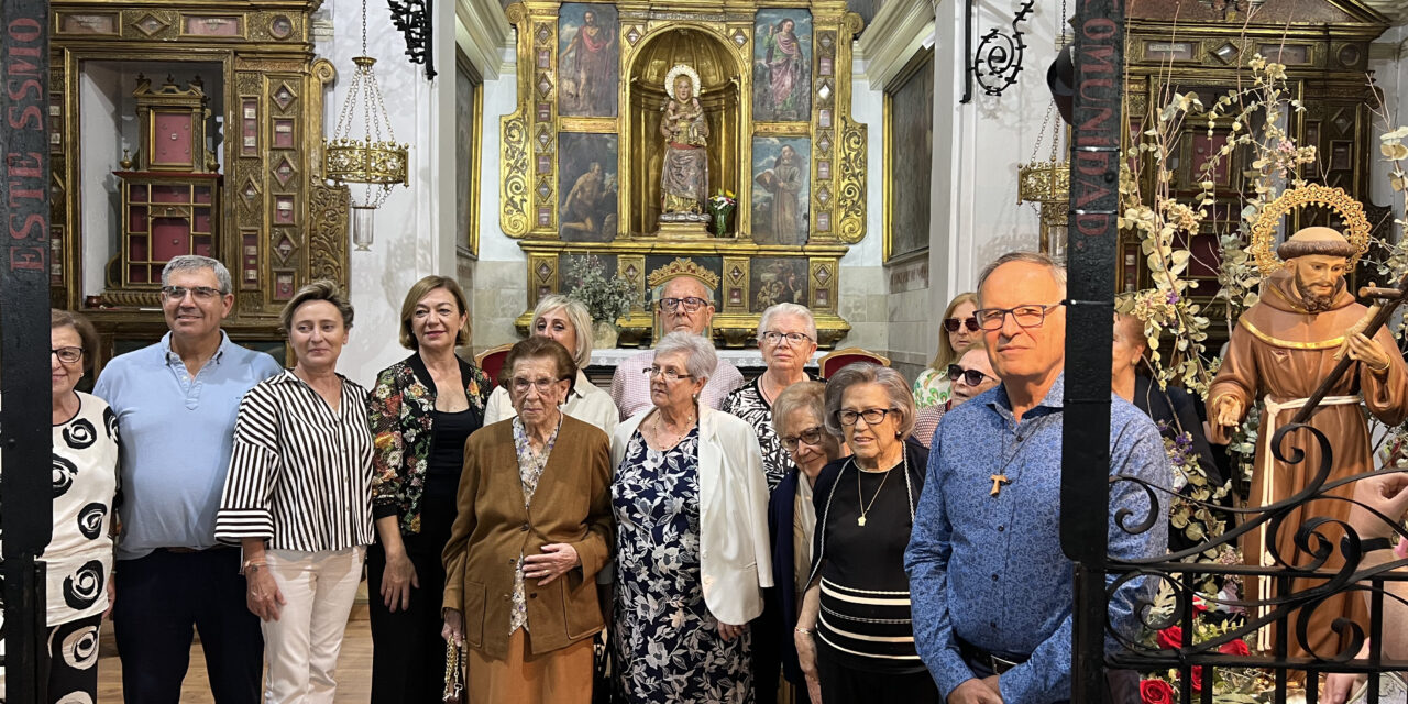La orden seglar ha celebrado la festividad de San Francisco en el monasterio de Santa Ana