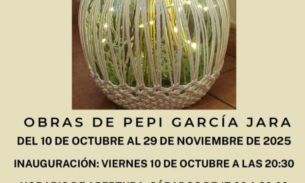 Las obras de Pepi García Jara se exponen en La Alquería
