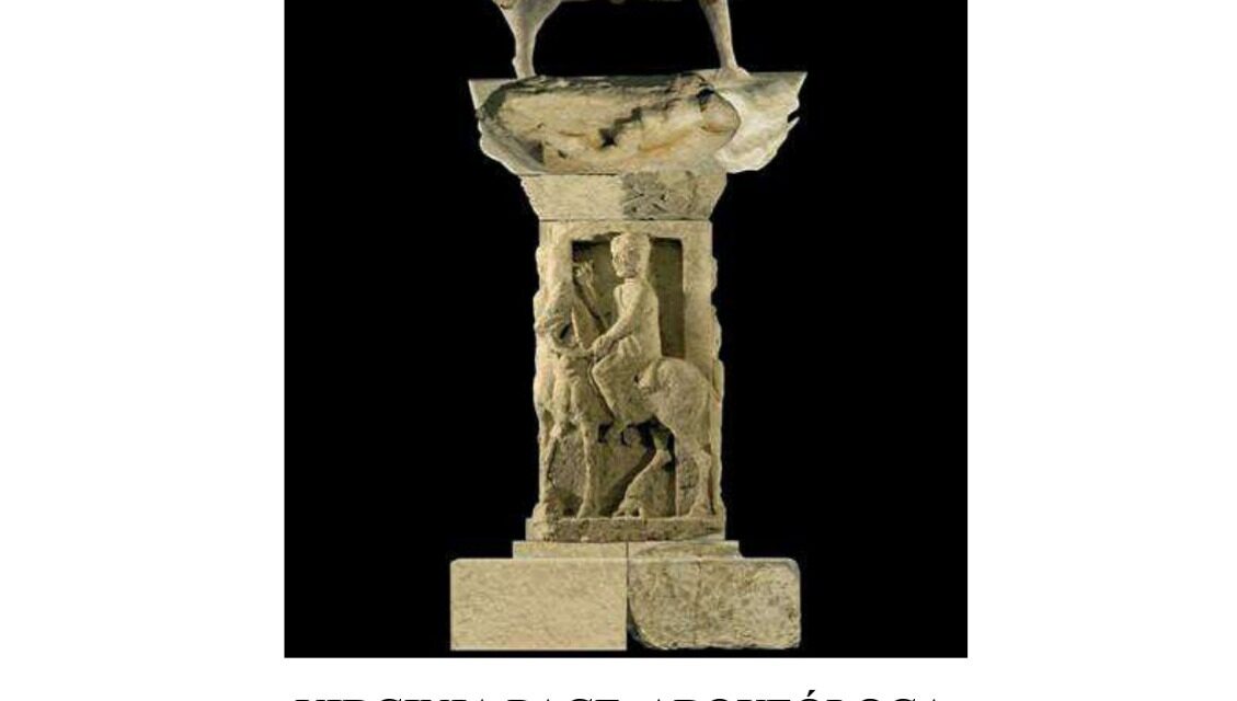 Virginia Page ofrece el viernes una conferencia sobre la estela funeraria del cipo de los Jinetes de Coimbra del Barranco Ancho