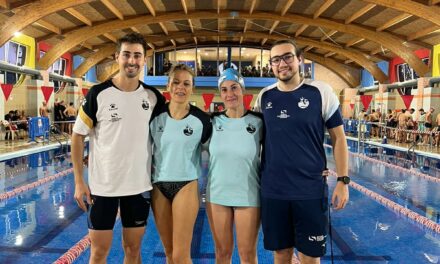 Cinco puestos de podio para el Club Natación Jumilla en la jornada de Liga Máster de San Javier
