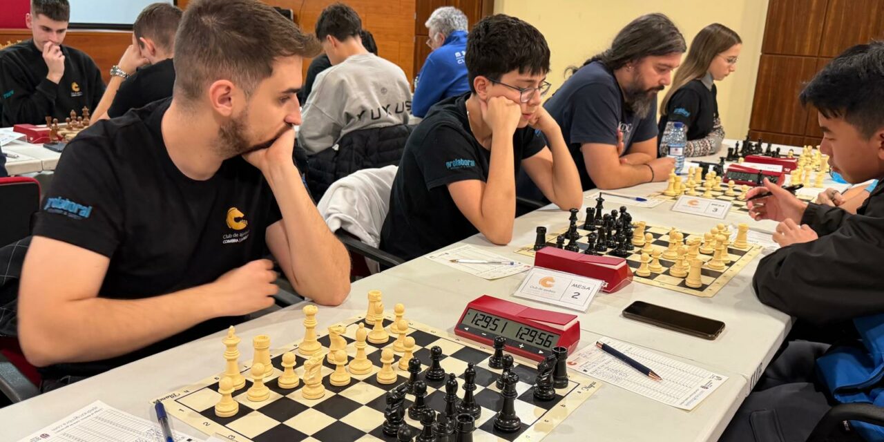 El Ajedrez Coimbra buscará dar la sorpresa este sábado ante el campeón de España