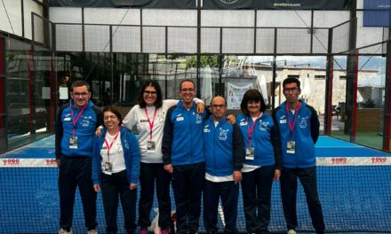 Siete deportistas de Aspajunide representan a Jumilla en el Nacional de Pádel FEDDI 2025