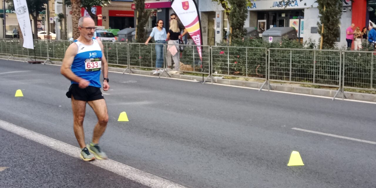 Juan Payá y María Jesús Sánchez, podio en el Regional de Marcha