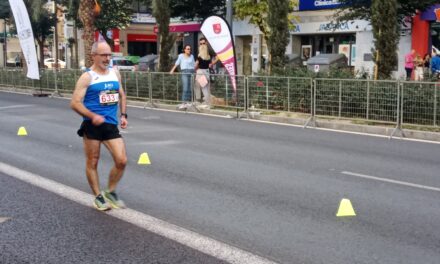 Juan Payá y María Jesús Sánchez, podio en el Regional de Marcha
