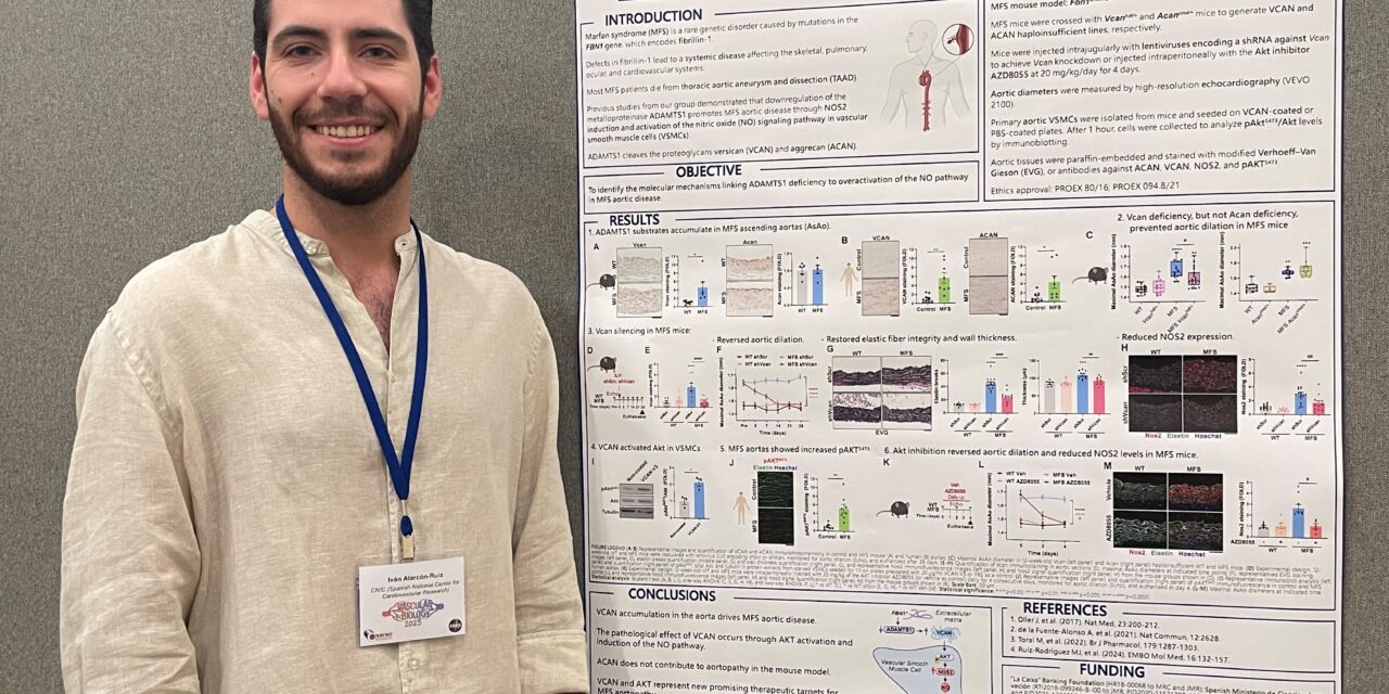 Iván Alarcón Ruiz, miembro de la Organización Norteamericana de Biología Vascular, NAVBO