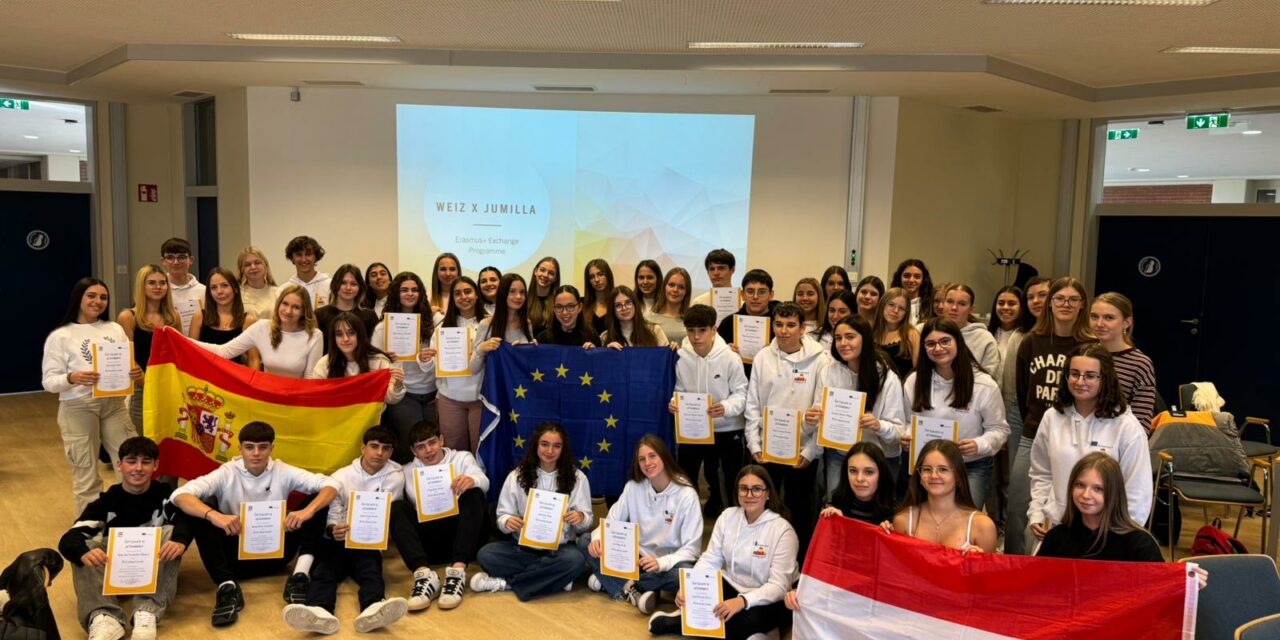 Alumnos del Arzobispo Lozano, en un intercambio con un centro austríaco