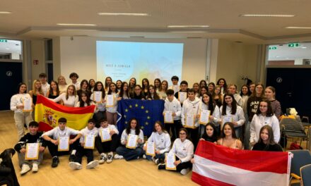 Alumnos del Arzobispo Lozano, en un intercambio con un centro austríaco