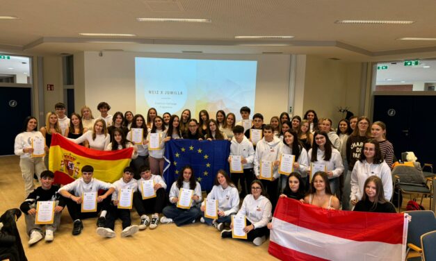 Alumnos del Arzobispo Lozano, en un intercambio con un centro austríaco