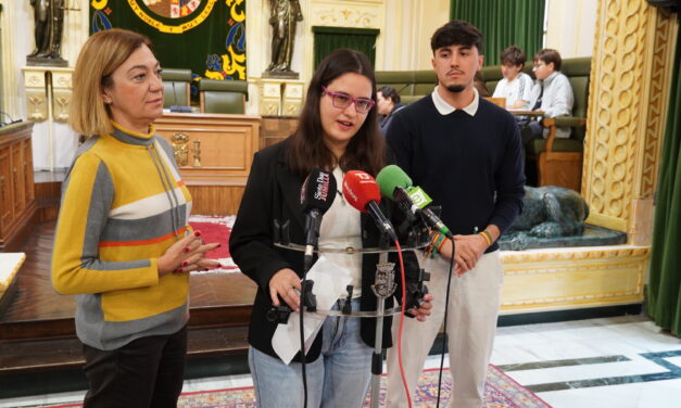 Los estudiantes plantean en un pleno juvenil propuestas sobre empleo y vivienda