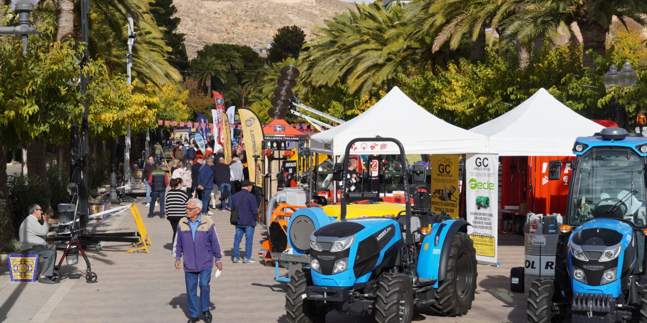 La Feria Agrícola de Jumilla pone de relieve la fortaleza del sector