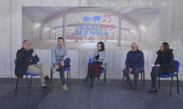 Aguas de Jumilla celebra sus 25 años con la inauguración de un nuevo depósito