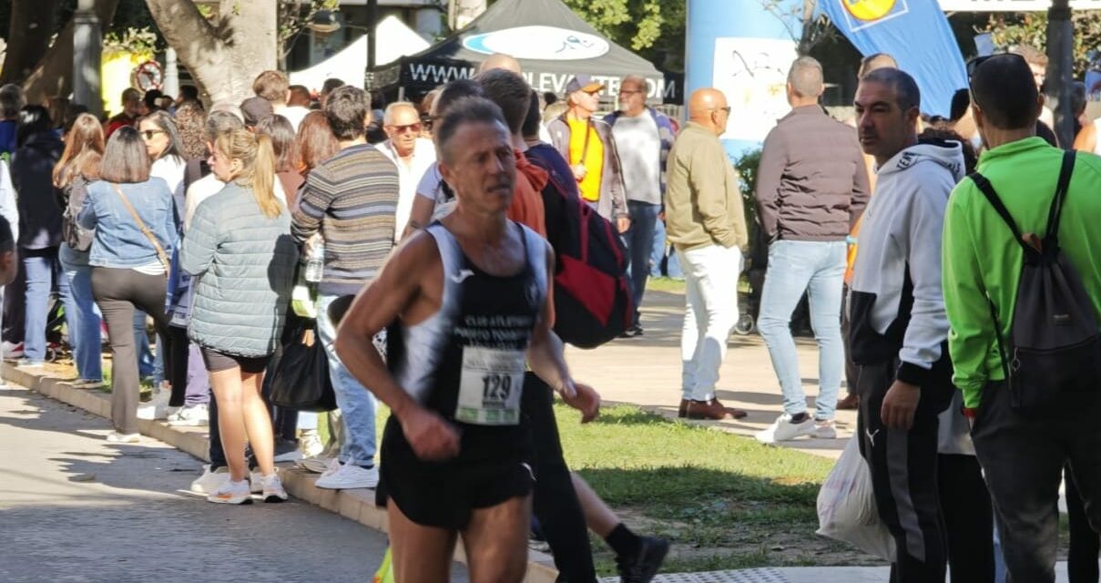 Monreal, tercero máster-50 de la Media Maratón de Orihuela