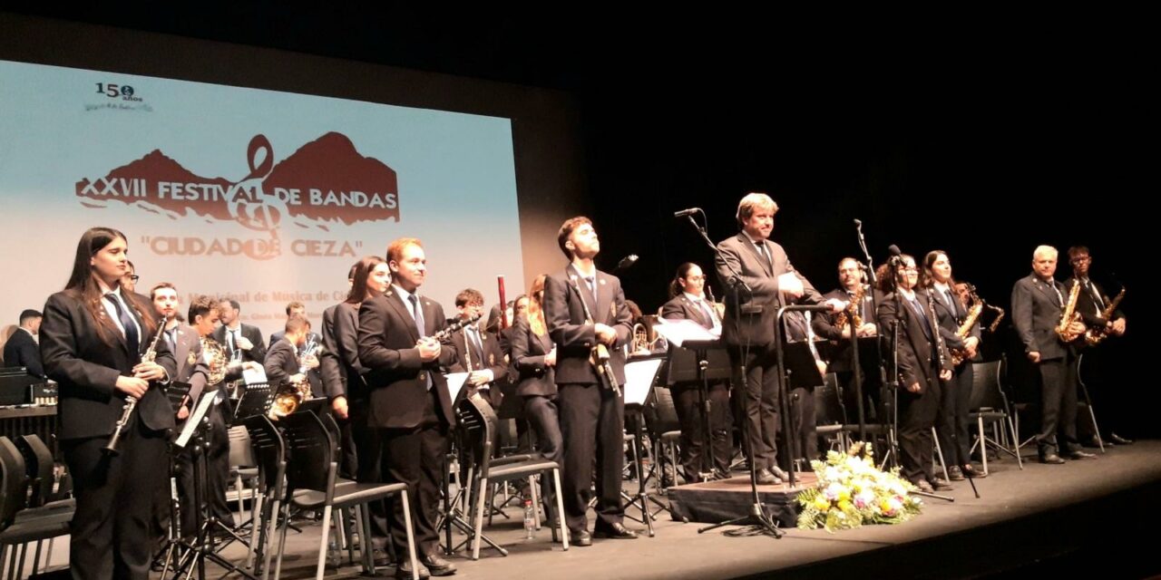 La Asociación Jumillana Amigos de la Música participó en el Festival de Bandas “Ciudad de Cieza”