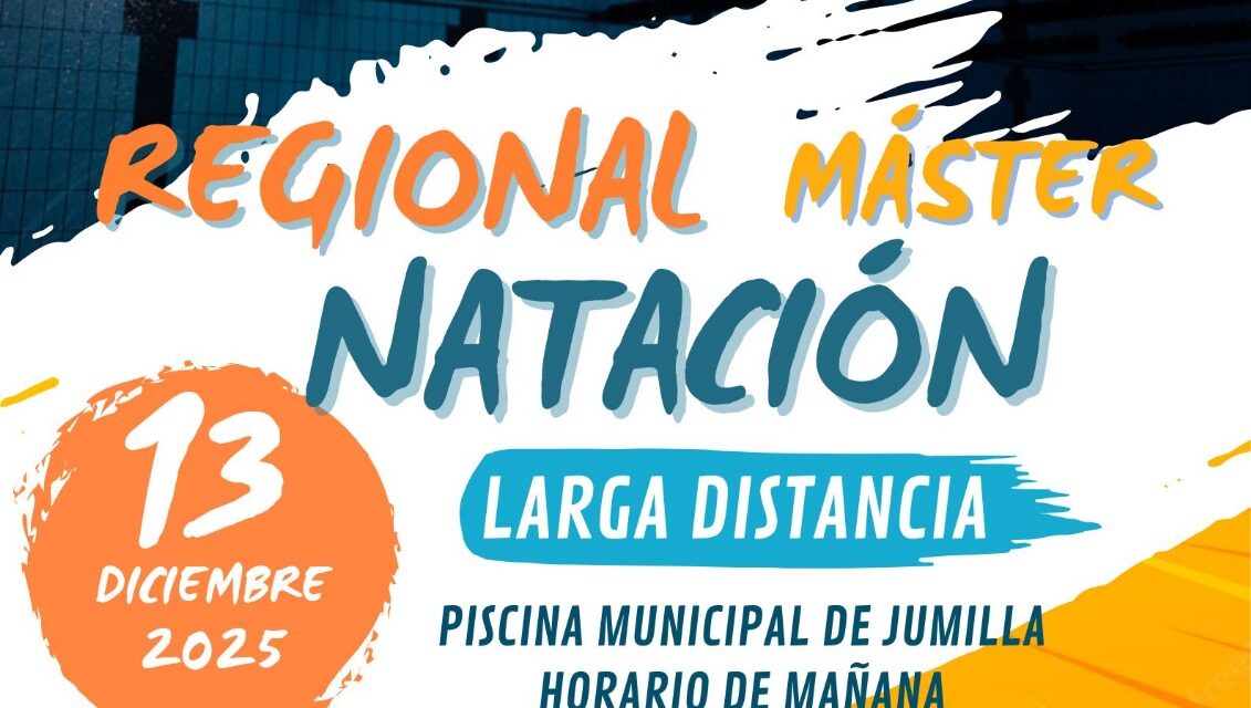 Jumilla acoge mañana, de nuevo, el Campeonato Regional Máster de Natación