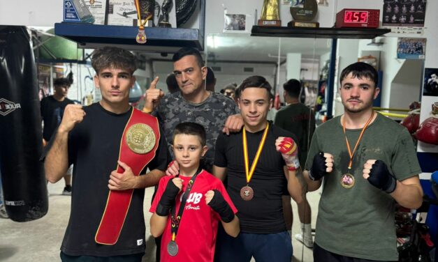 Pascual Tomás, medalla de plata en el Nacional de Boxeo Escolar
