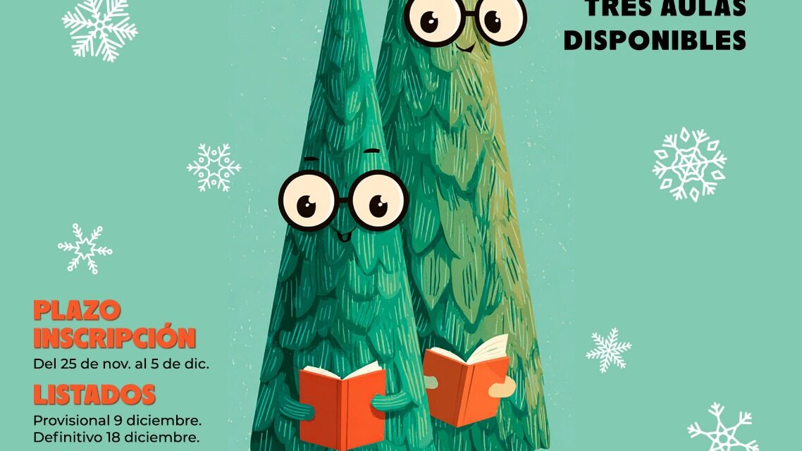 Política Social pone en marcha las Escuelas Vacacionales de Navidad, con 120 plazas dirigidas a menores de entre 3 y 10 años