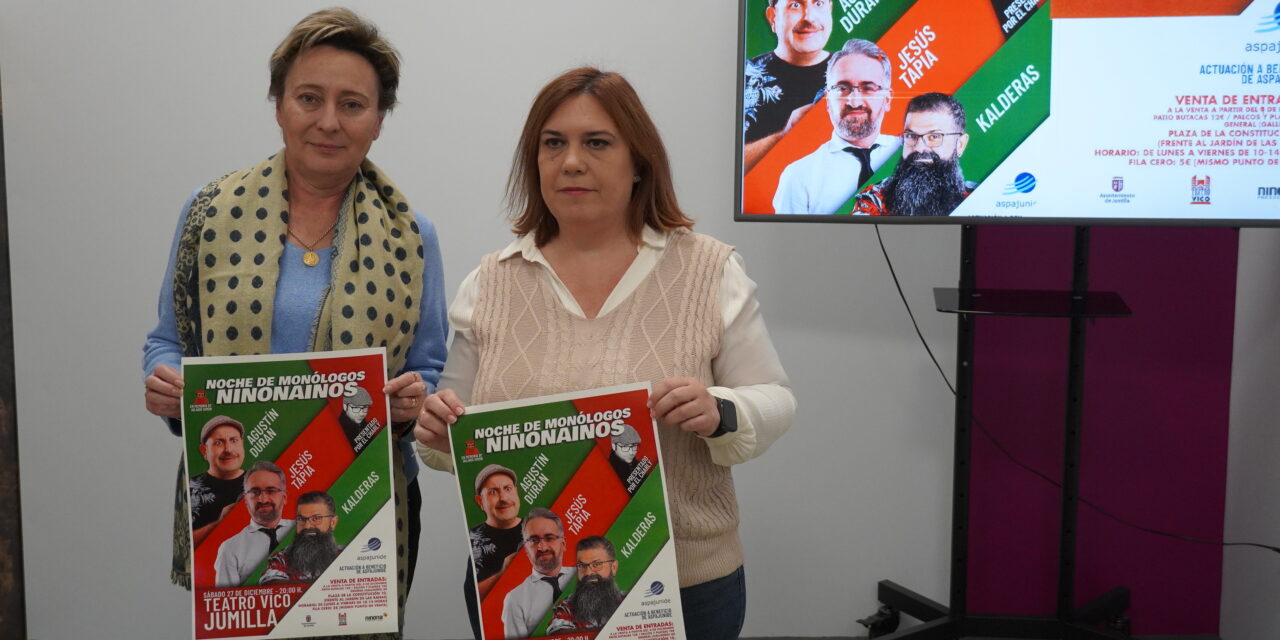 Aspajunide presenta la III edición de los Monólogos Ninonainos