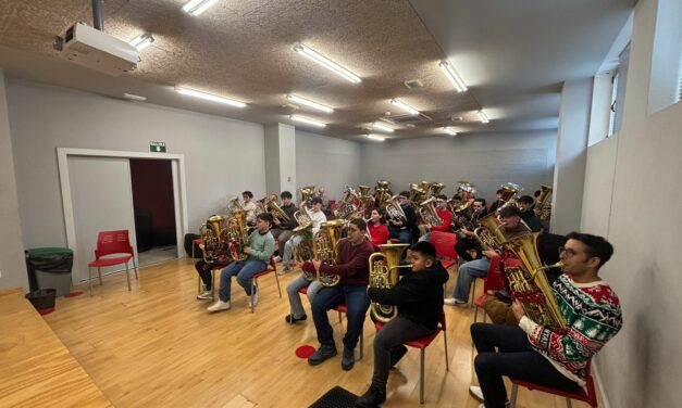 Alumnos del Conservatorio de Jumilla, en el Encuentro “XI Tuba Noël Región de Murcia”